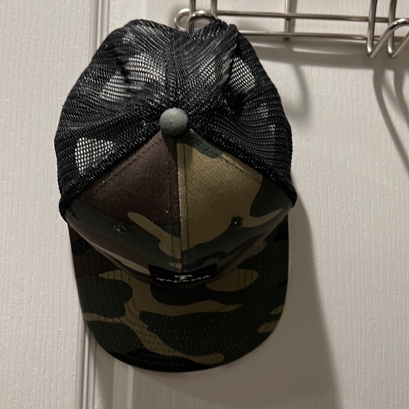 Tackma OS army fatigue flat brim trucker hat - Picture 2 of 6